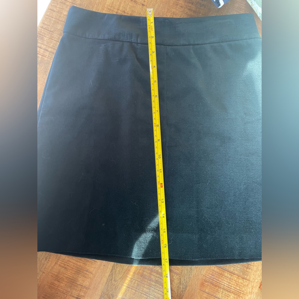 JCrew lined velvet pleated skirt - Picture 5 of 6